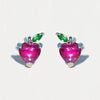 Wholesale Copper Cartoon Characters Zircon Inlaid Fantasy Fairy Tale Character Earrings Set Jewelry