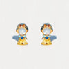 Wholesale Copper Cartoon Characters Zircon Inlaid Fantasy Fairy Tale Character Earrings Set Jewelry