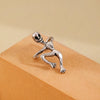 Wholesale Copper Cartoon Humanoid Ear Clip Electroplated Unisex Ear Accessories Without Ear Holes