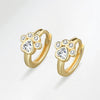 Wholesale Copper Cat Claw Diamond Women's Earrings Cute Style