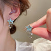 Wholesale Copper Constellation Zircon Inlaid Earrings Niche Creative Design Light Luxury Style