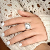 Wholesale Copper Couple Rings Antique Style Electroplated
