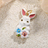 Wholesale Copper Dripping Oil Animal Rabbit Fox Cat Pendant Jewelry
