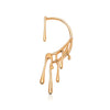 Wholesale Copper Drop Shape Electroplated Women's Earrings Jewelry With Retro Style