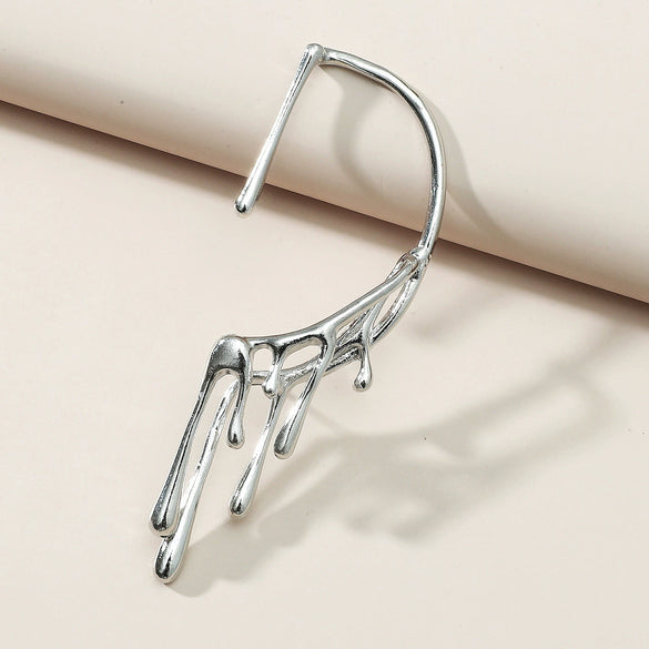 Wholesale Copper Drop Shape Electroplated Women's Earrings Jewelry With Retro Style