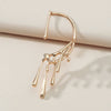 Wholesale Copper Drop Shape Electroplated Women's Earrings Jewelry With Retro Style