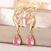 Wholesale Copper Drop Shape Elegant Natural Style Earrings