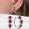 Wholesale Copper Drop Shape Geometric Earrings For Women Retro Style Accessories