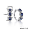 Wholesale Copper Drop Shape Geometric Earrings For Women Retro Style Accessories