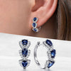 Wholesale Copper Drop Shape Geometric Earrings For Women Retro Style Accessories