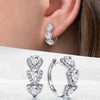 Wholesale Copper Drop Shape Geometric Earrings For Women Retro Style Accessories