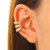 Wholesale Copper Ear Clips Geometric Style Electroplated For Women