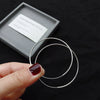 Wholesale Copper Earrings Geometric Big Circle Style Electroplated For Female