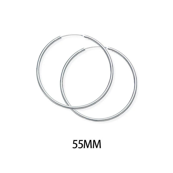 Wholesale Copper Earrings Geometric Big Circle Style Electroplated For Female