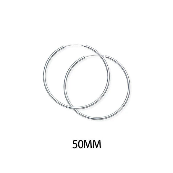 Wholesale Copper Earrings Geometric Big Circle Style Electroplated For Female