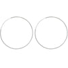 Wholesale Copper Earrings Geometric Big Circle Style Electroplated For Female