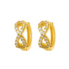 Wholesale Copper Earrings With Geometric Letters Numbers Text Pattern And Electroplating For Women