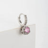 Wholesale Copper Earrings With Inlaid Zircon And Cute Girl Bow Ear Buckle Lovely Style