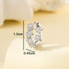 Wholesale Copper Earrings With Inlaid Zircon Heart Pattern And Fivepointed Star Shape Sweet Style For Women