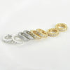 Wholesale Copper Electroplated Beaded Bracelet Necklace Accessories With Big Hole Wheel Design Handmade