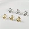 Wholesale Copper Electroplated Butterfly Flower Pearl Earrings