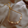 Wholesale Copper Electroplated Flower Pattern Bracelet For Women