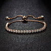 Wholesale Copper Electroplated Flower Pattern Bracelet For Women