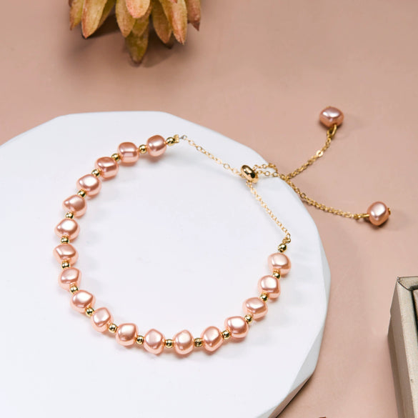 Wholesale Copper Electroplated Flower Pattern Bracelet For Women
