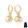 Wholesale Copper Electroplated Fruit Drop Oil Earrings For Women