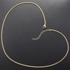 Wholesale Copper Electroplated Geometric Water Wave Chain Diy Handmade Necklace Accessories