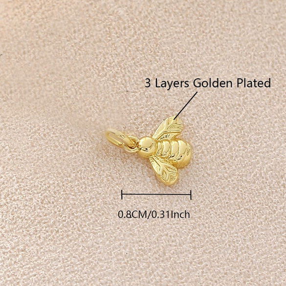 Wholesale Copper Electroplated Sausage Dog Beetle Butterfly Little Angel Cross Pendant Bracelet Necklace Accessories