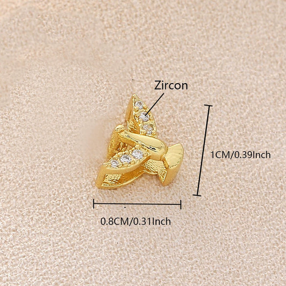 Wholesale Copper Electroplated Sausage Dog Beetle Butterfly Little Angel Cross Pendant Bracelet Necklace Accessories