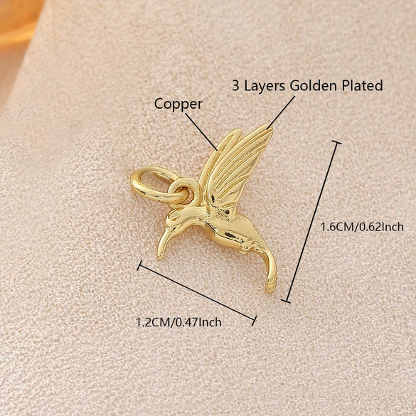 Wholesale Copper Electroplated Sausage Dog Beetle Butterfly Little Angel Cross Pendant Bracelet Necklace Accessories