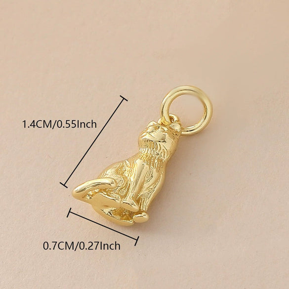 Wholesale Copper Electroplated Sausage Dog Beetle Butterfly Little Angel Cross Pendant Bracelet Necklace Accessories
