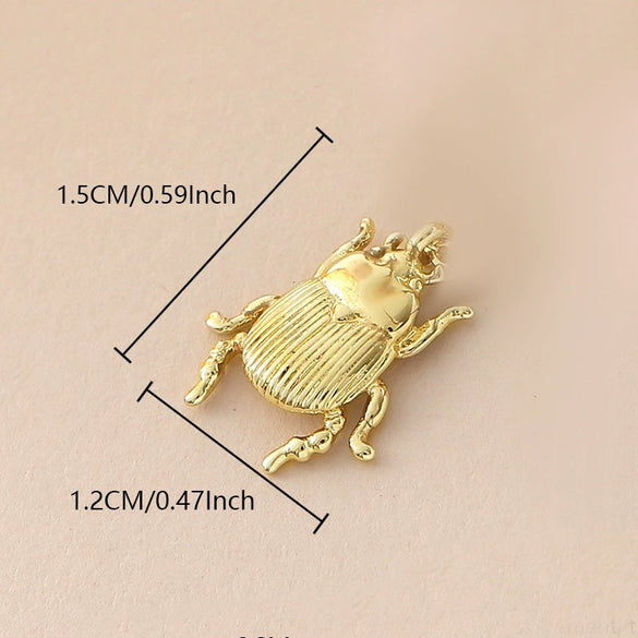 Wholesale Copper Electroplated Sausage Dog Beetle Butterfly Little Angel Cross Pendant Bracelet Necklace Accessories