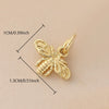 Wholesale Copper Electroplated Sausage Dog Beetle Butterfly Little Angel Cross Pendant Bracelet Necklace Accessories