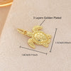 Wholesale Copper Electroplated Sausage Dog Beetle Butterfly Little Angel Cross Pendant Bracelet Necklace Accessories