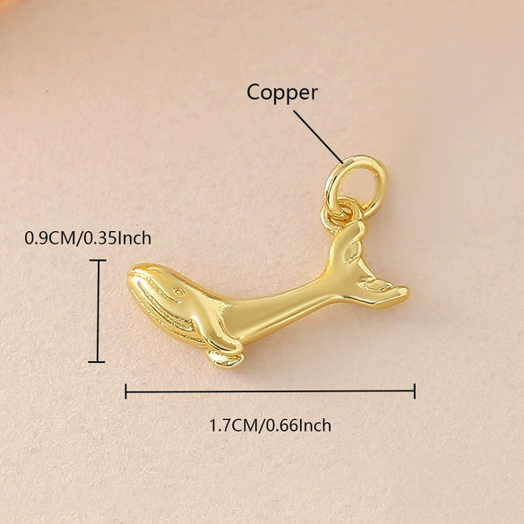 Wholesale Copper Electroplated Sausage Dog Beetle Butterfly Little Angel Cross Pendant Bracelet Necklace Accessories