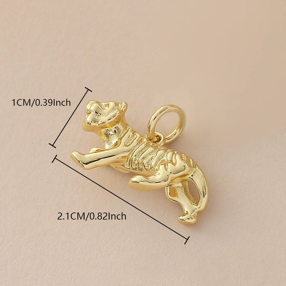 Wholesale Copper Electroplated Sausage Dog Beetle Butterfly Little Angel Cross Pendant Bracelet Necklace Accessories