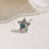 Wholesale Copper Electroplated Star Pattern Starfish Shell Ear Stud For Women