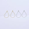 Wholesale Copper Electroplated Water Drop Beaded Pendant Handmade Earrings Accessories