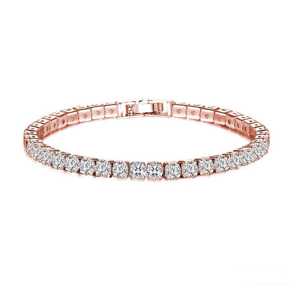 Wholesale Copper Encrusted Diamond Bracelet Cold Style Multi Row Full Diamond Micro Encrusted Zircon Geometric Bracelet For Women