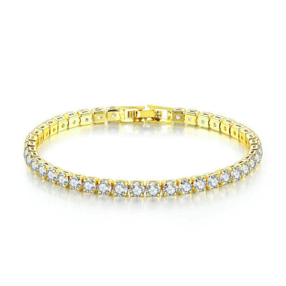 Wholesale Copper Encrusted Diamond Bracelet Cold Style Multi Row Full Diamond Micro Encrusted Zircon Geometric Bracelet For Women