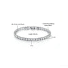 Wholesale Copper Encrusted Diamond Bracelet Cold Style Multi Row Full Diamond Micro Encrusted Zircon Geometric Bracelet For Women