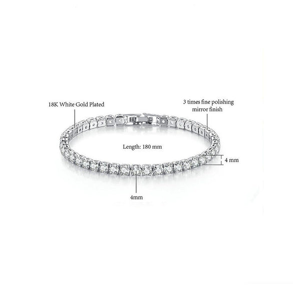 Wholesale Copper Encrusted Diamond Bracelet Cold Style Multi Row Full Diamond Micro Encrusted Zircon Geometric Bracelet For Women