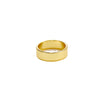 Wholesale Copper Fashion Geometric Ring Electroplated With Platinum And 18K Gold For Women