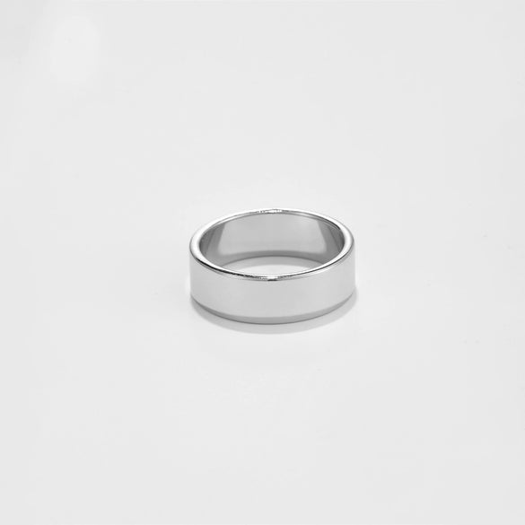 Wholesale Copper Fashion Geometric Ring Electroplated With Platinum And 18K Gold For Women