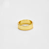 Wholesale Copper Fashion Geometric Ring Electroplated With Platinum And 18K Gold For Women