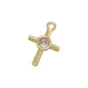 Wholesale Copper Fashion Pendant Collection With Micropaved Zircon Star Moon Cross And Heartshaped Designs Electroplated