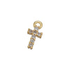 Wholesale Copper Fashion Pendant Collection With Micropaved Zircon Star Moon Cross And Heartshaped Designs Electroplated